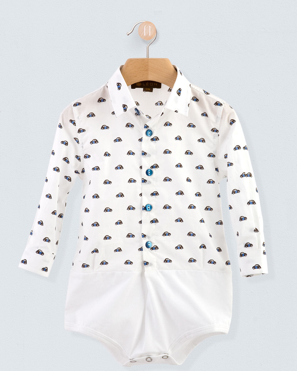 Renard Italian Blue Cars Shirt